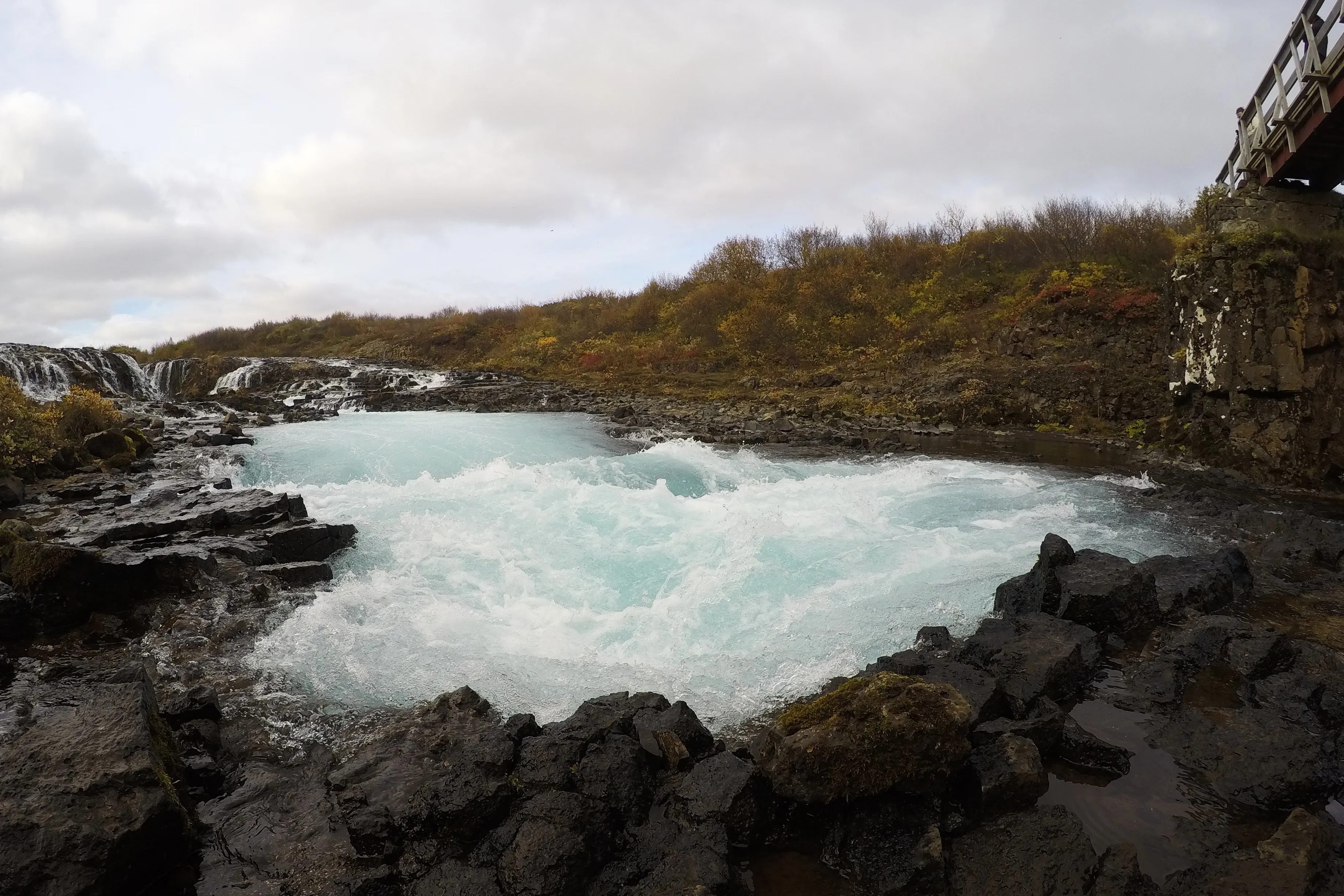 Bruarfoss closeup