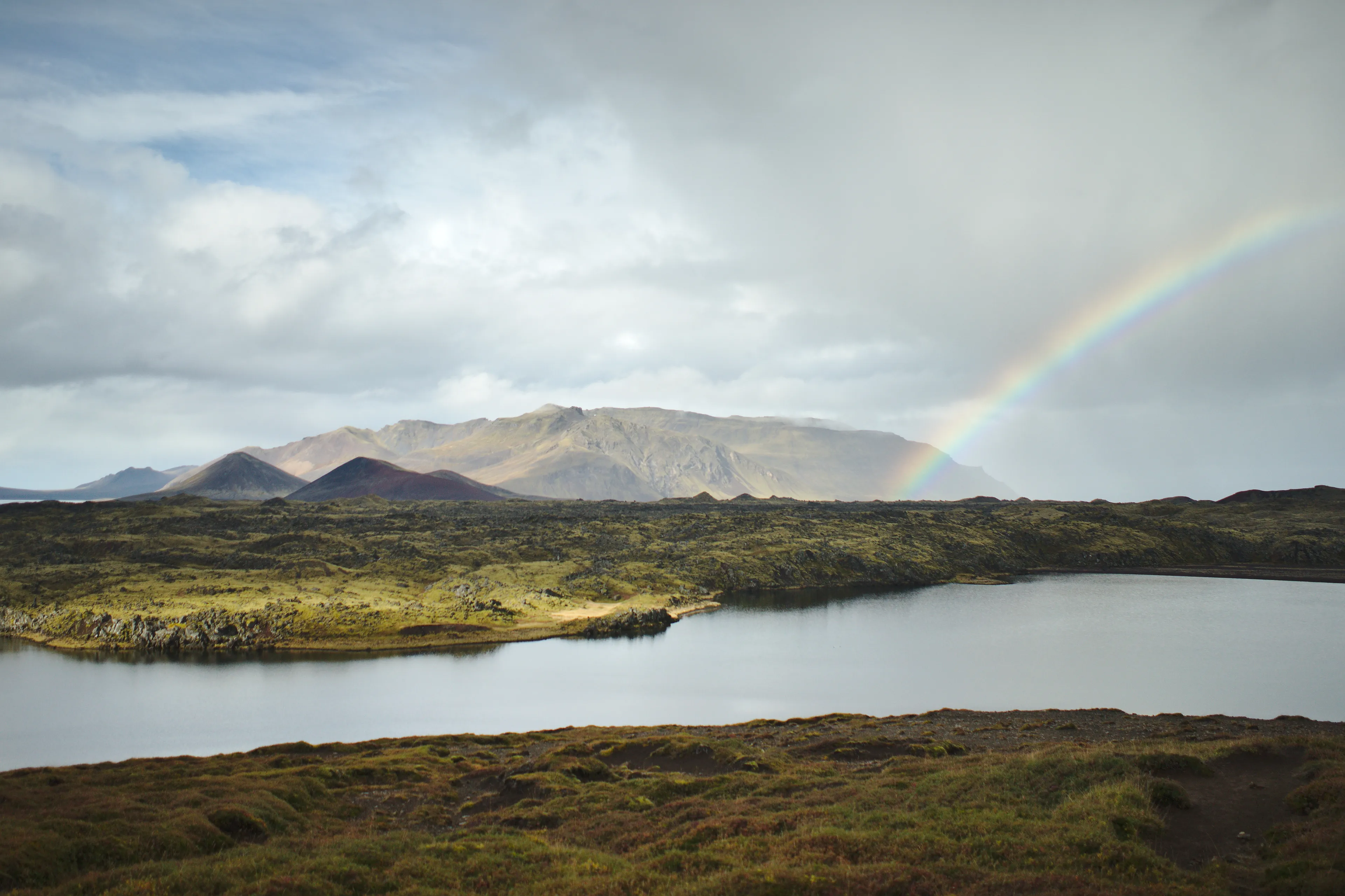 Selvallavatn lava