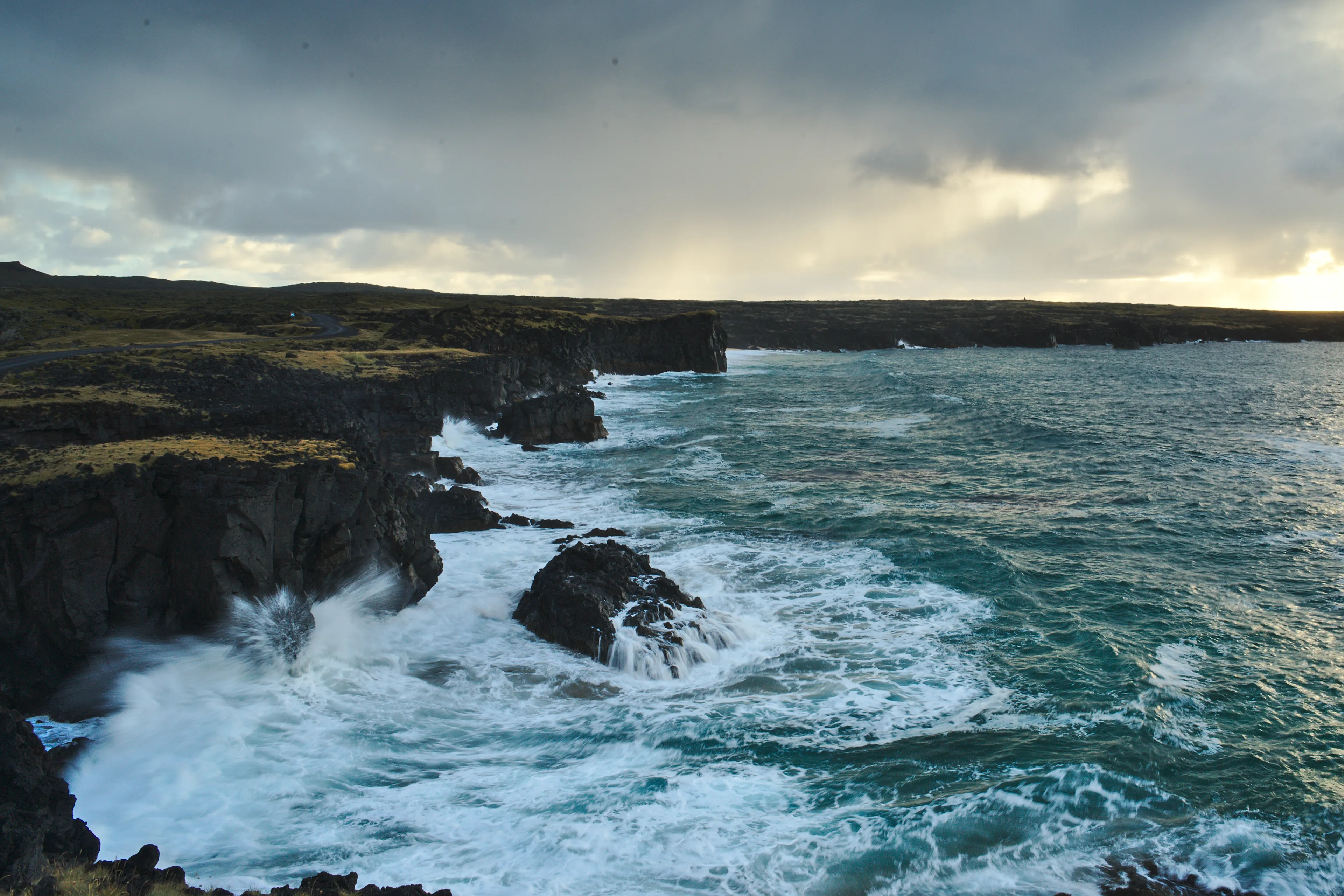 Skarðsvík cliffs